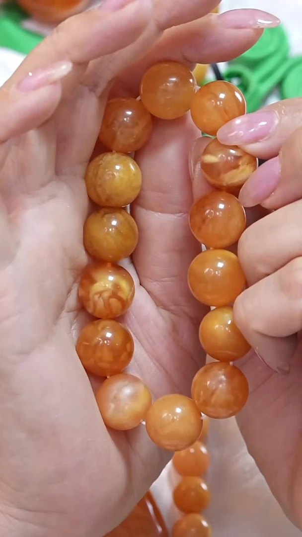 蜜蜡颈饰未镶嵌7679天然蜜蜡珠宝奇石云端妖孽全部保真