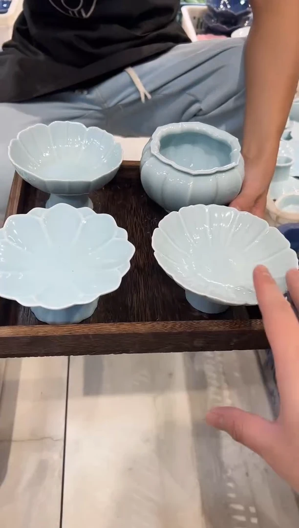 瓷片微瑕商品 介意勿拍 托盘