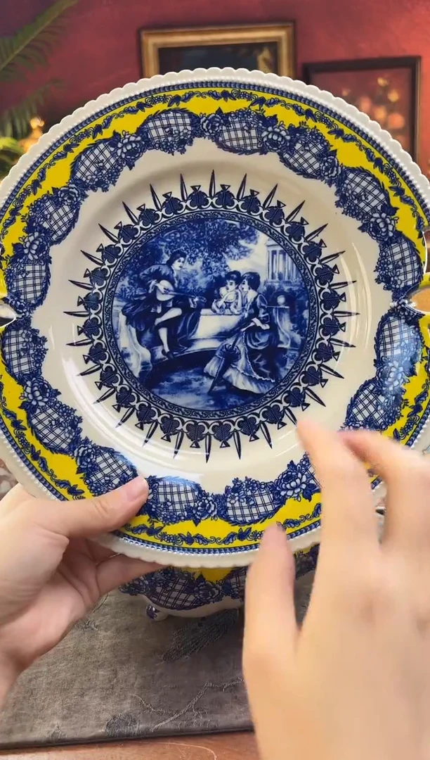 瓷游礼家居 圆盘