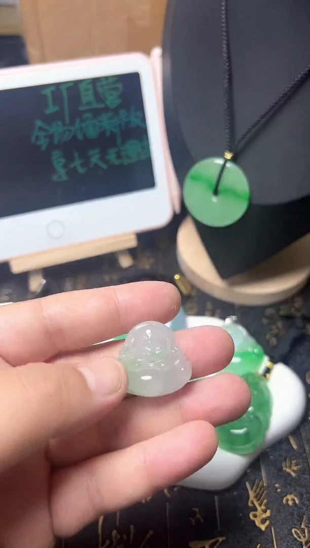 颈饰未镶嵌翡翠所见即所得，一图一物