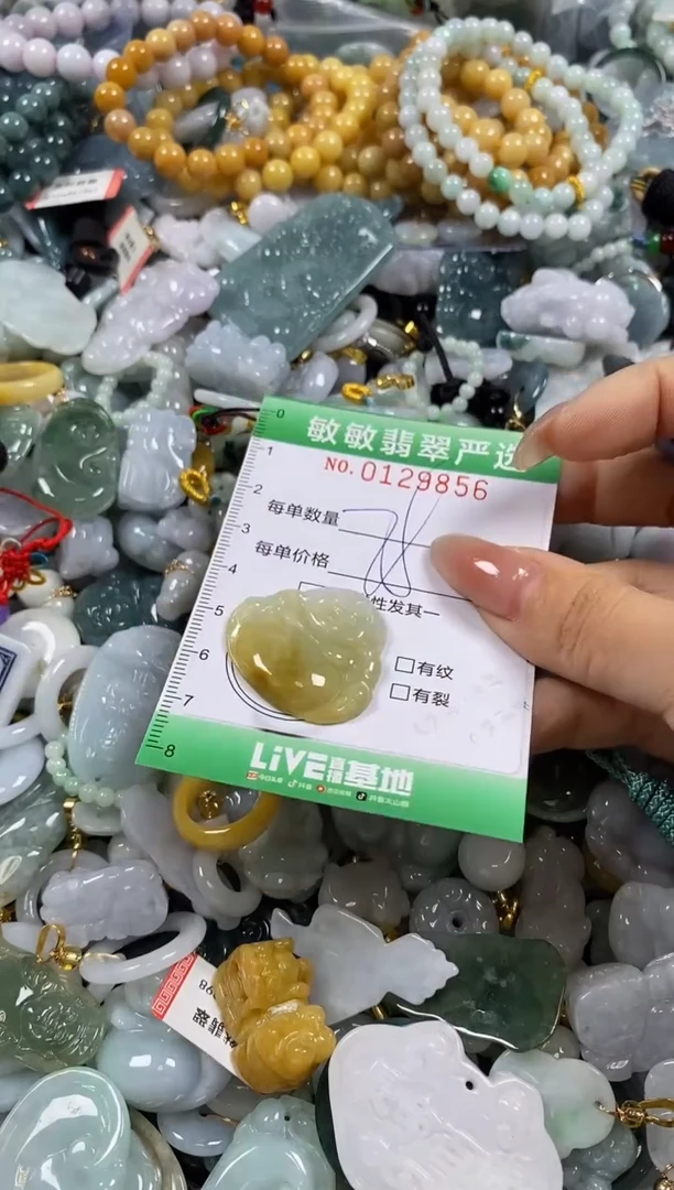 【闪购商品】翡翠颈饰未镶嵌闪购0129856