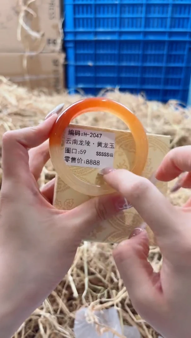 未镶嵌手镯石英质玉H-2073