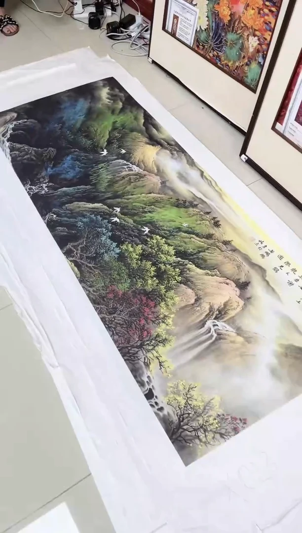 国画九霄甄选国画作品x023