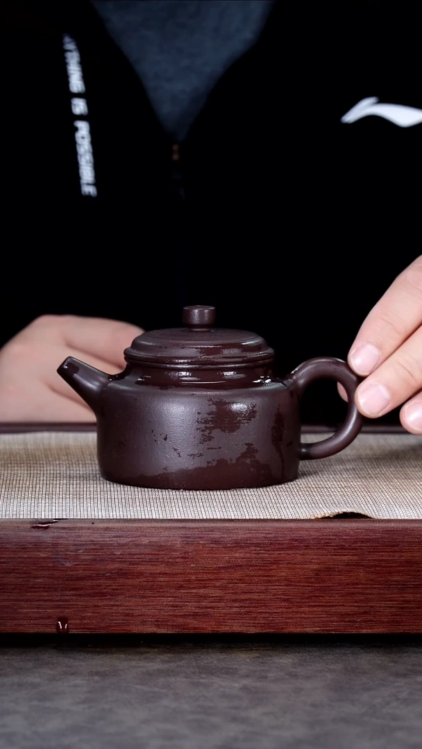 茶壶紫砂宜兴紫砂茶壶微瑕@@CH03799