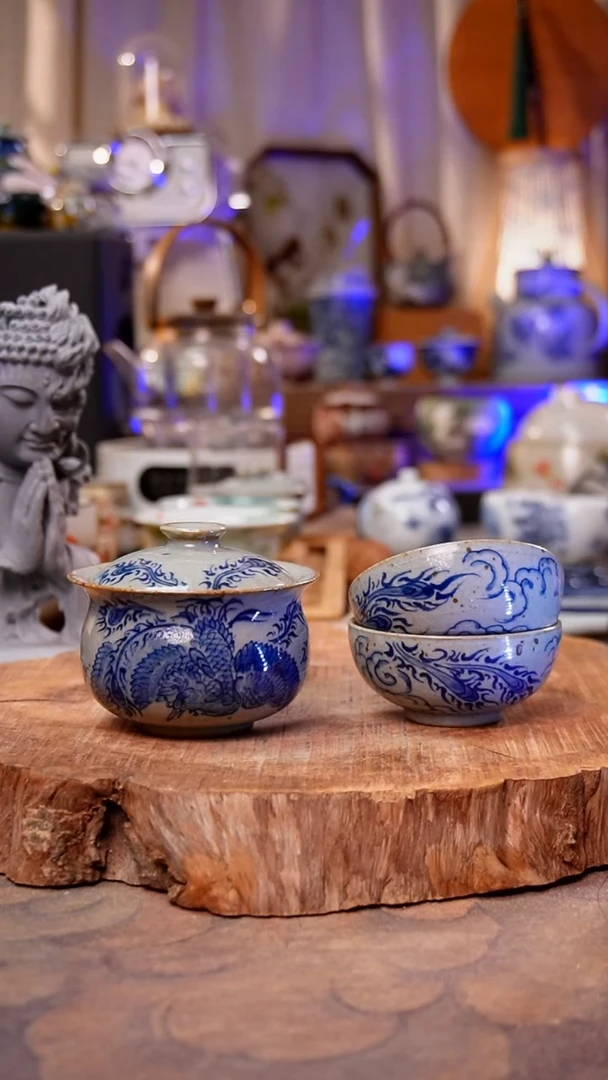 杯子凤凰手工手绘手工手绘