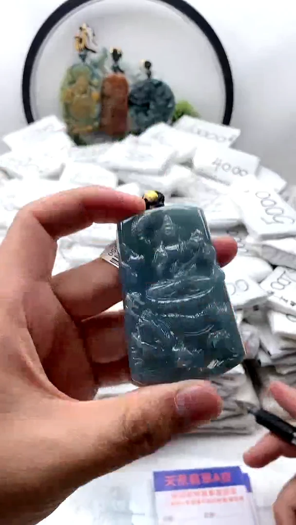 【闪购商品】翡翠颈饰未镶嵌大势至