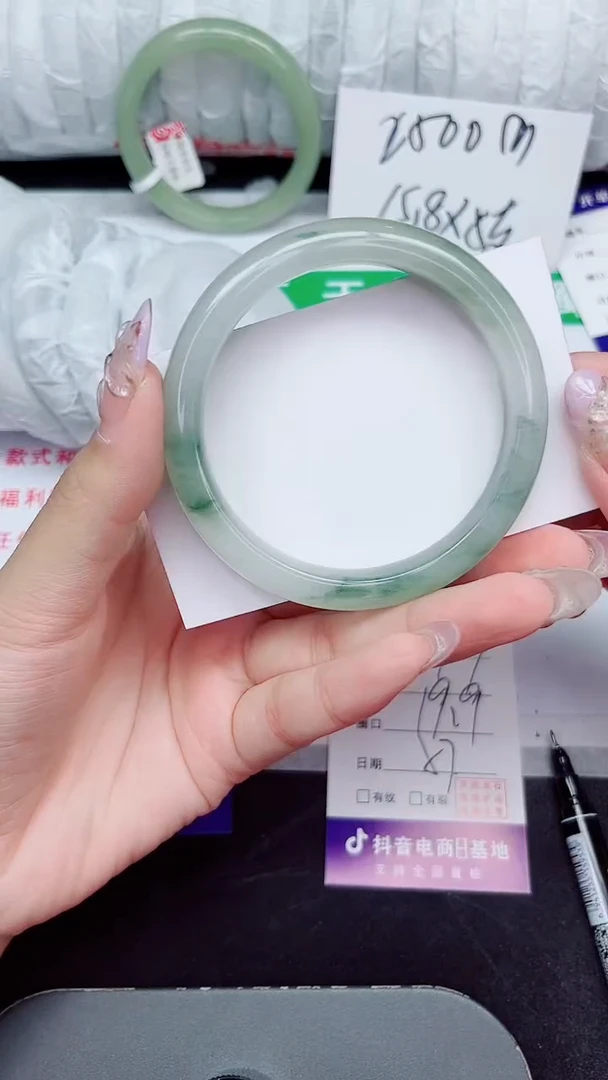 未镶嵌手镯石英质玉297-57/58