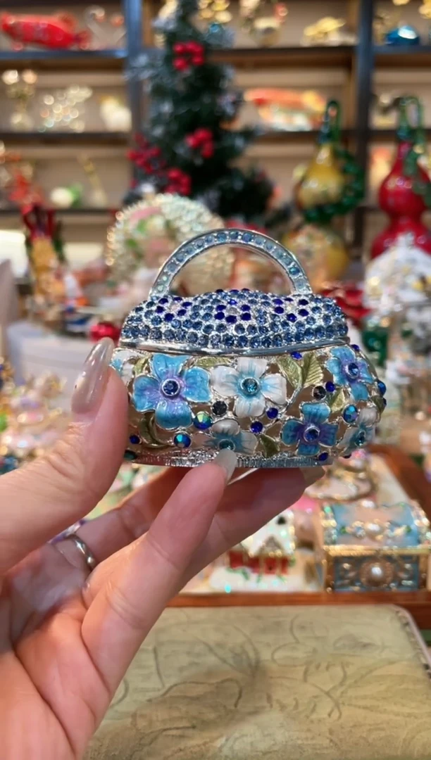 【闪购商品】精致珐琅彩首饰盒