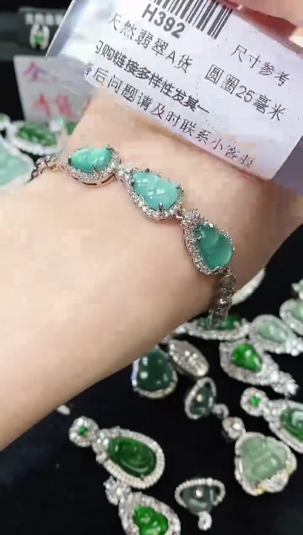 【闪购商品】翡翠颈饰未镶嵌多样性只发一件H392