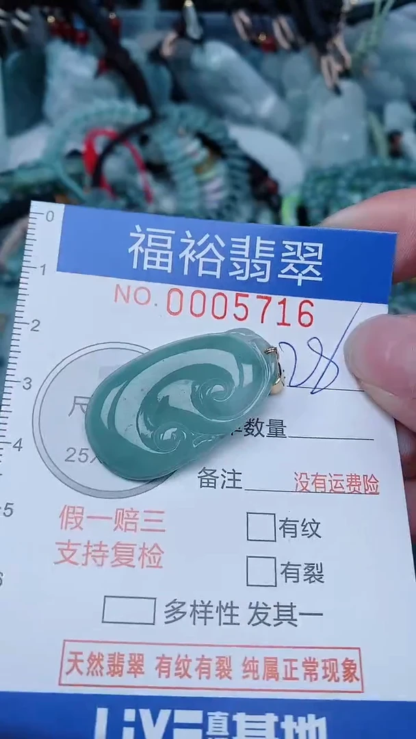 【闪购商品】翡翠颈饰未镶嵌...0005716