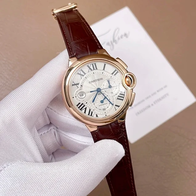 95新 Cartier/卡地亚 礼尚往来卡地亚男表3107 92120PX