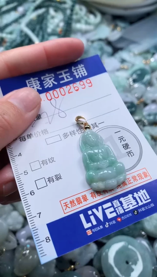 颈饰未镶嵌翡翠2699