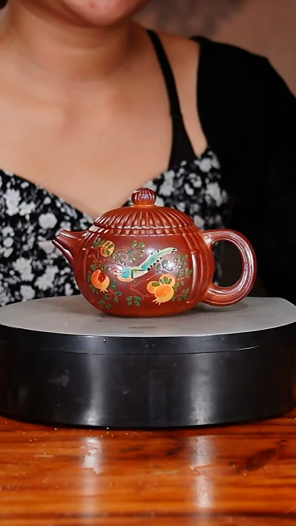 宜兴原矿紫砂壶茶壶250C