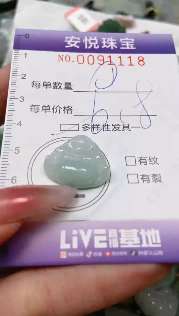 【闪购商品】翡翠颈饰未镶嵌闪购0091118多样性发其一