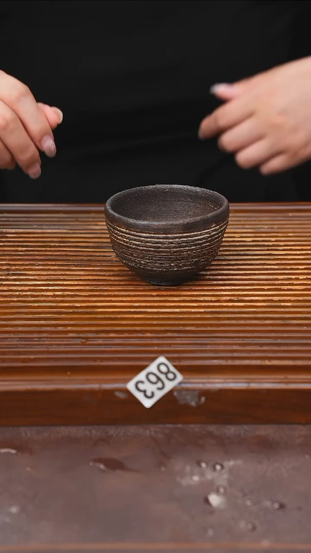 万古烧粗陶手工茶具