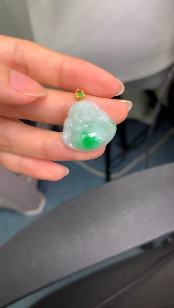 定制翡翠18K金镶嵌模式推广期48小时鉴赏期