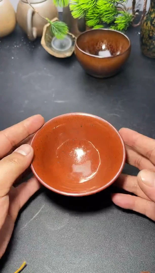 茶盏141叶紫建盏