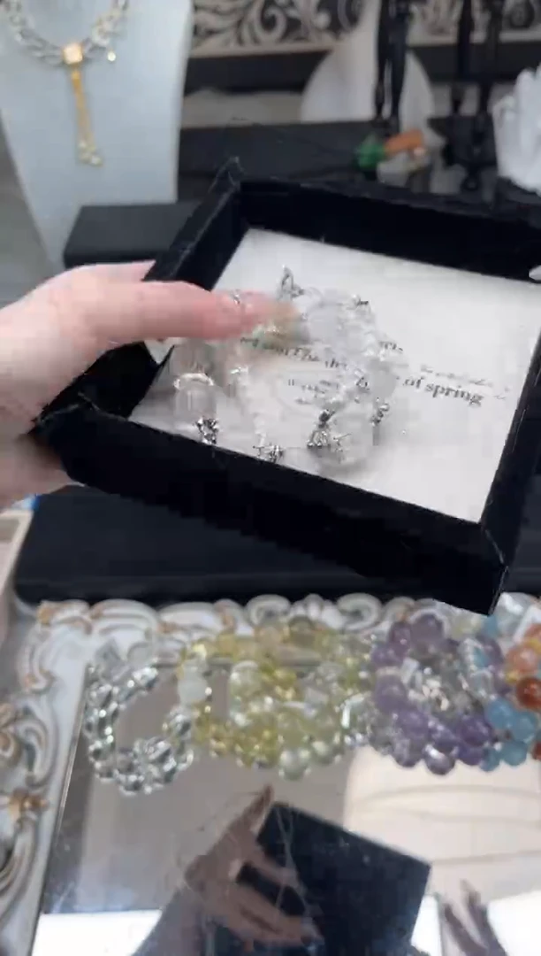 【闪购商品】水晶手链未镶嵌天然水晶 多样性发货