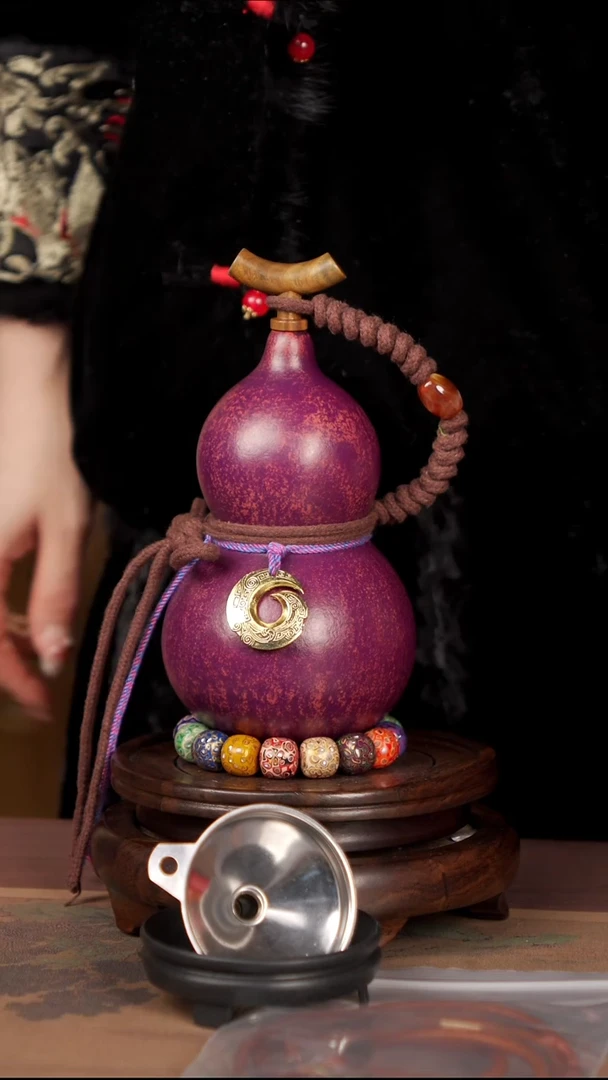 【闪购商品】61易林大漆酒葫芦----128