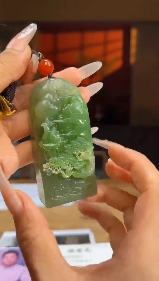 和田玉未镶嵌颈饰A867