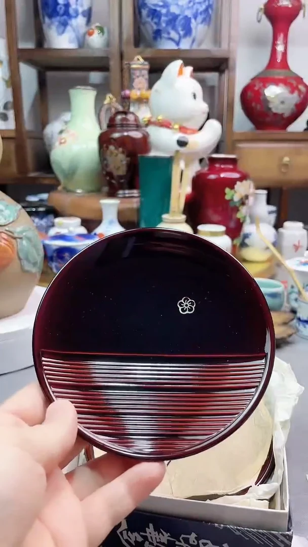 盘日产螺钿盘一一一