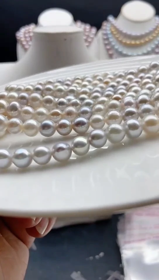 淡水珍珠未镶嵌颈饰1