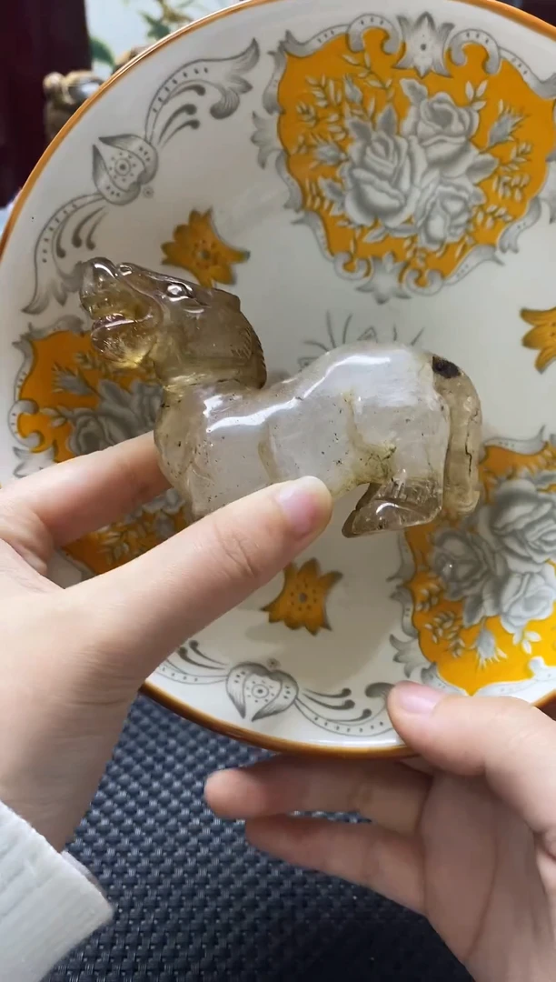 瓷片瓷片 瓷器 摆件 1个