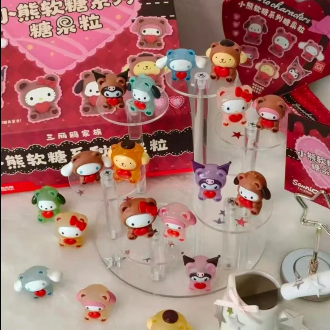 玩点无限正版三丽鸥小熊软糖系列糖果粒萌粒萌趣豆