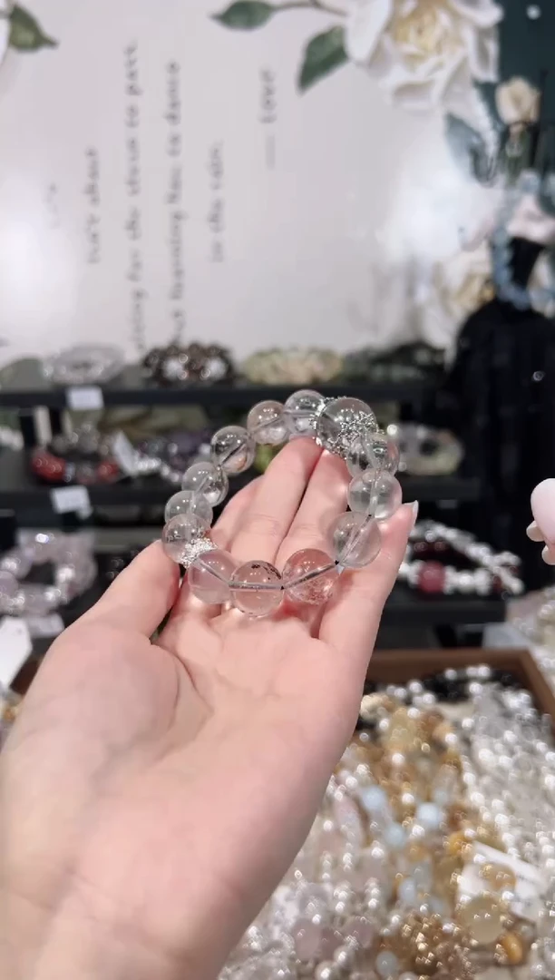 【闪购商品】水晶手链未镶嵌天然水晶默认微瑕 多样性发货发其一