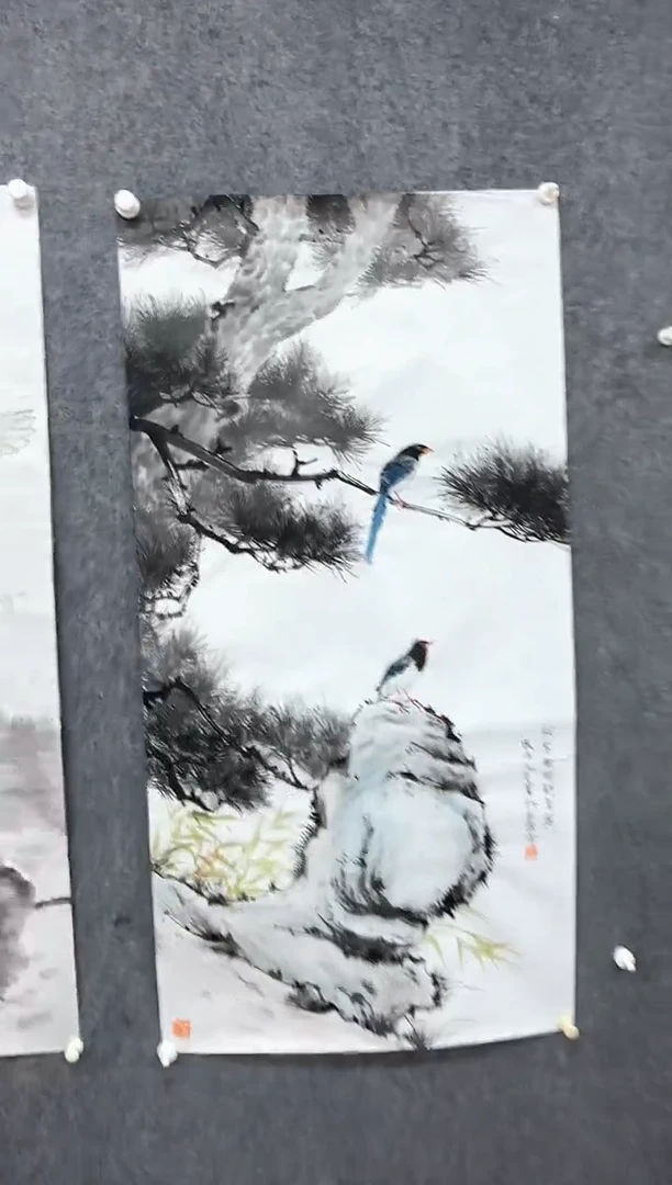 国画ST-ZZF老师绘画作品