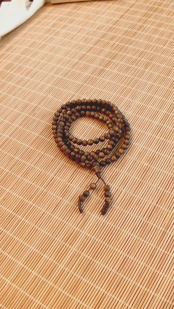 【闪购商品】沉香手串海南莺歌绿奇楠卡5多圈手串高货