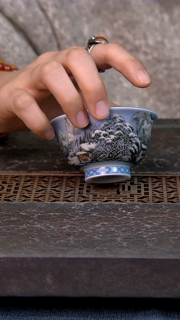简装家用款件套 老陶泥开片纹陶瓷茶具
