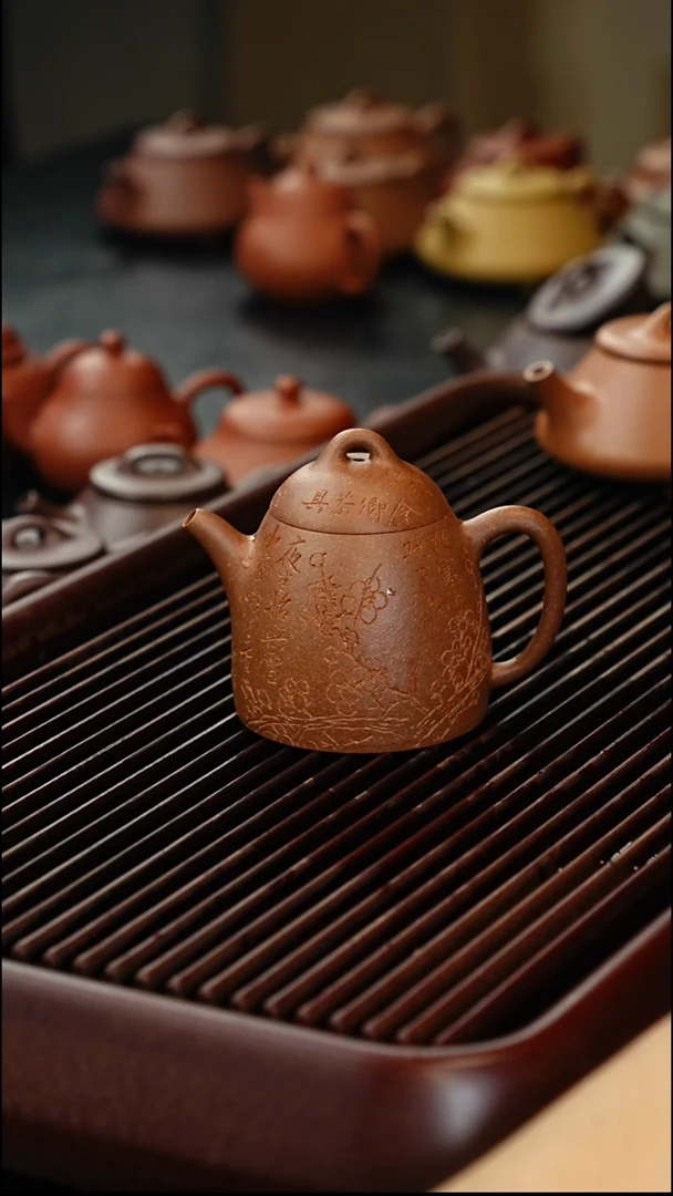 茶壶紫砂桃花泥宕口系类浮力
