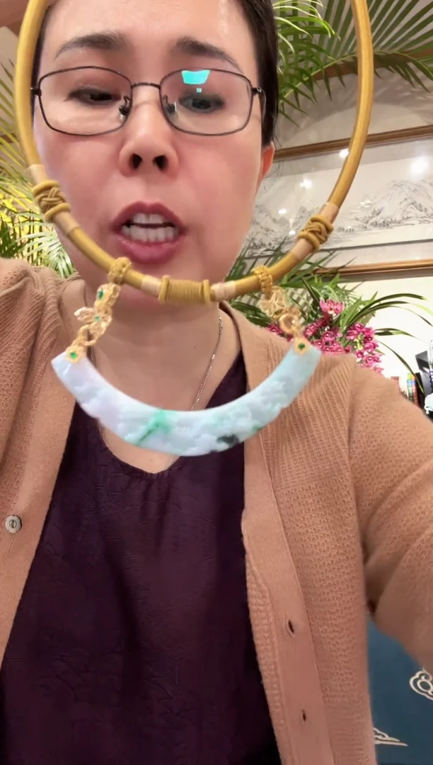 【闪购商品】翡翠颈饰未镶嵌国风