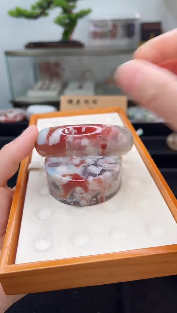 未镶嵌手镯石英质玉61圈口（赠品镯心）3S901
