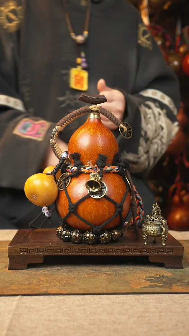 【闪购商品】094大漆葫芦一物一拍记葫堂出品