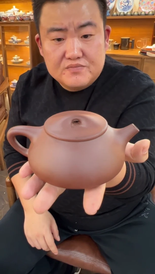 【闪购商品】紫砂茶壶【头哥手工壶】景舟石瓢底槽清