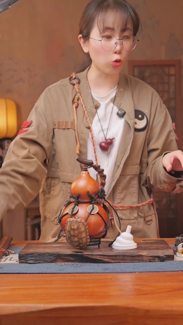 1864号链接精品大漆葫芦现货现发[一物一拍]