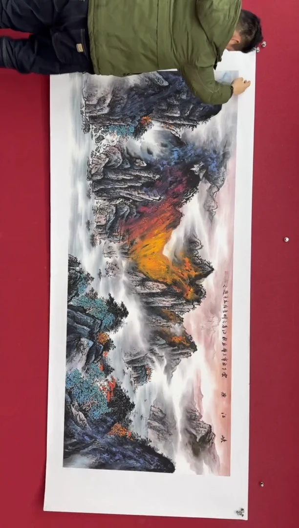 【闪购商品】国画国画绘画山水花鸟