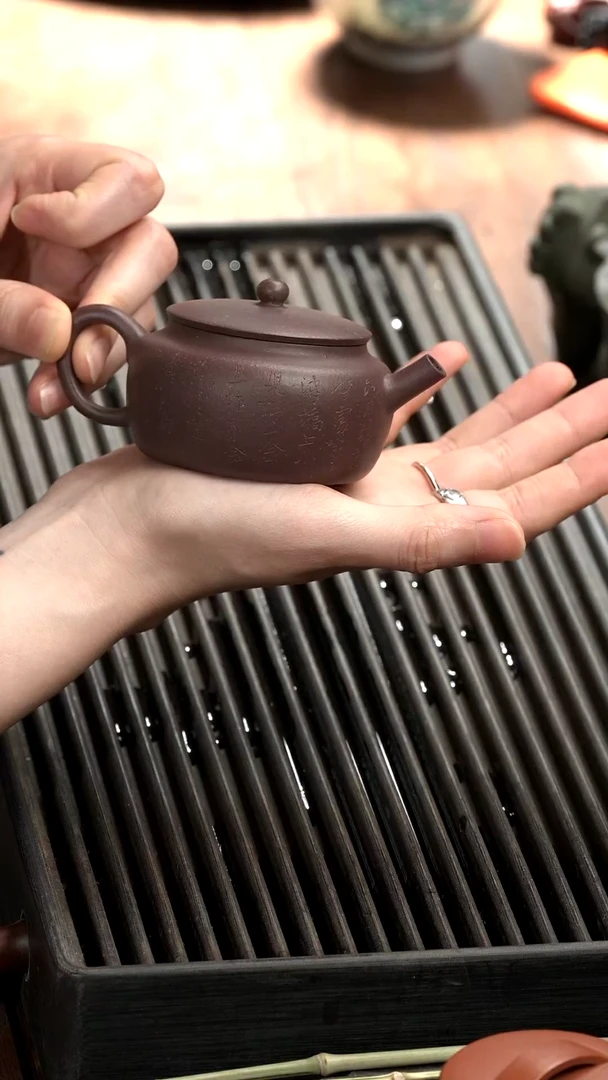 茶壶紫砂五堂桑扁-八大桑扁