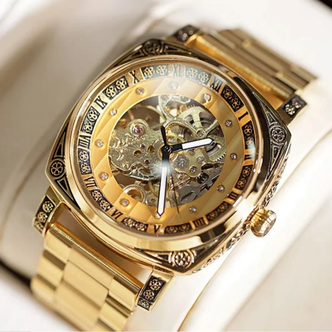 全新未使用/ 国内现货 名表/全自动机械/防水夜光款/ cb