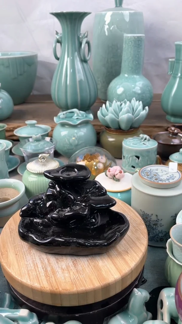 【闪购商品】特价福利 微瑕 慧仙青瓷