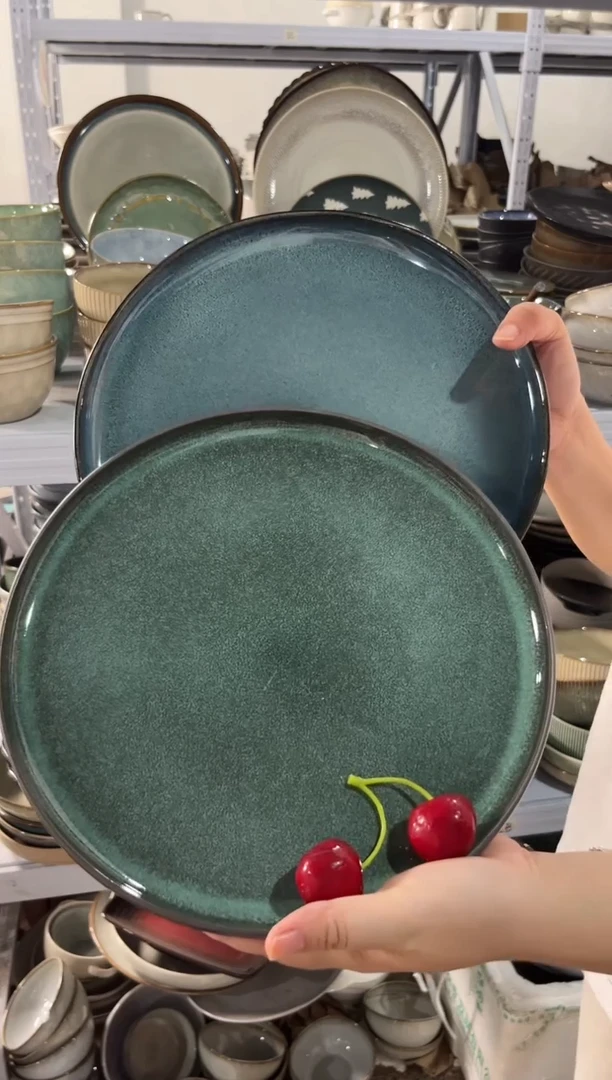 陶瓷外贸尾货瑕疵满20包邮X2 大盘组合