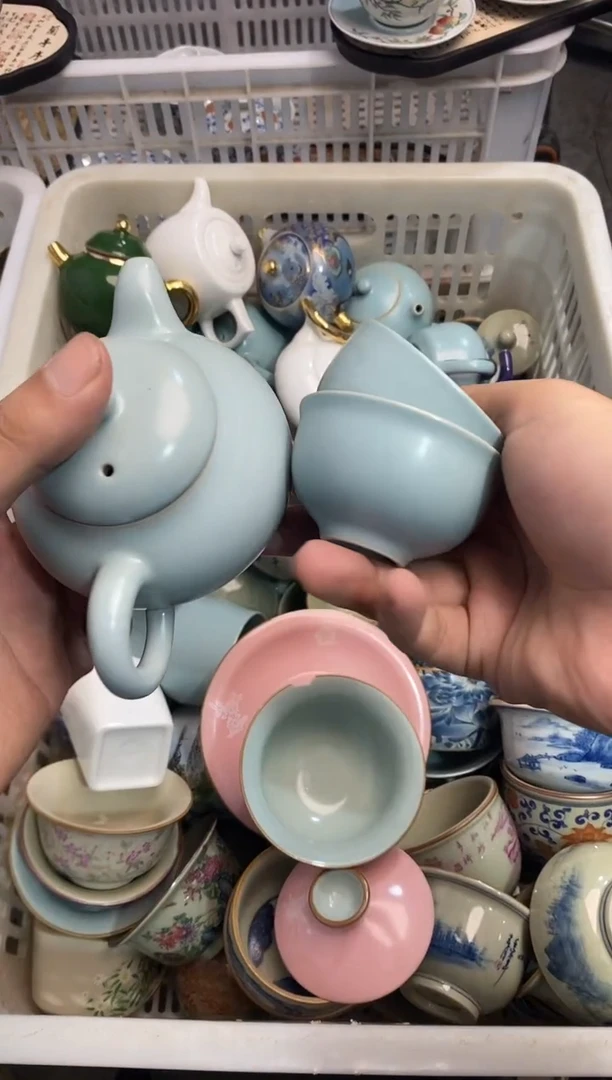 高端 茶壶 茶杯 茶具 轻轻微瑕