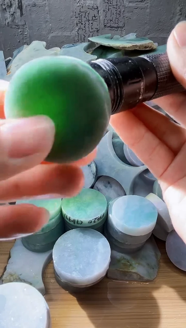 裸石翡翠天然翡翠A货玉 南 913