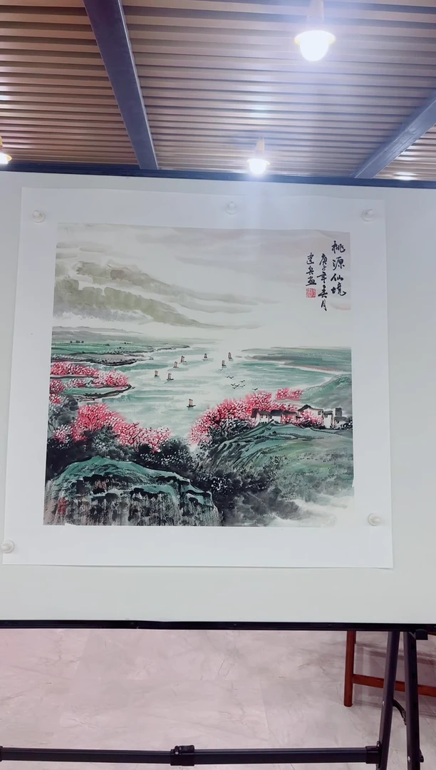 国画手写手绘国画作品