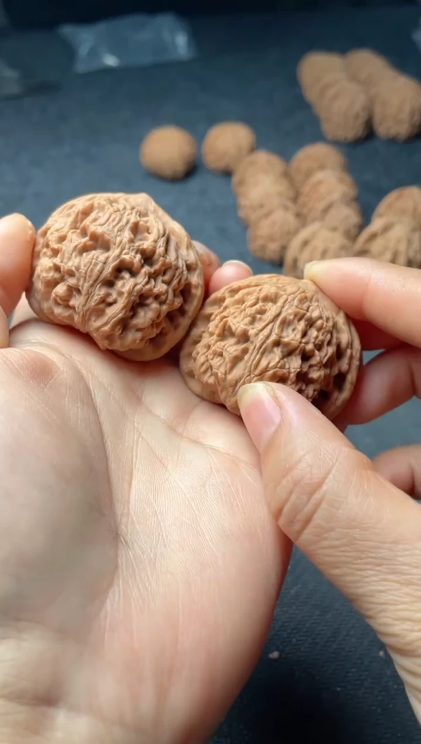 把件文玩核桃w112  水龙纹 42尺