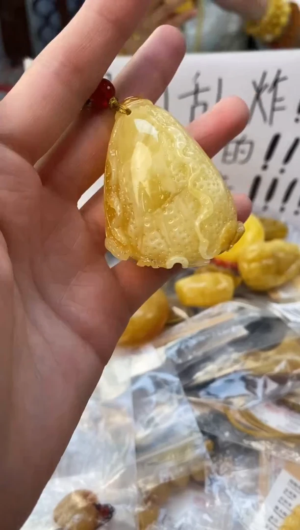 裸石琥珀未镶嵌天然琥珀蜜蜡