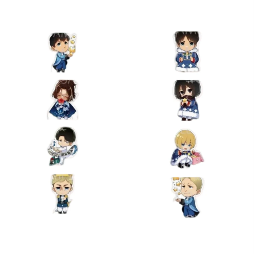 【拆包日谷】《进击的巨人》公主咖啡雪花立牌盲盒z（代拆）