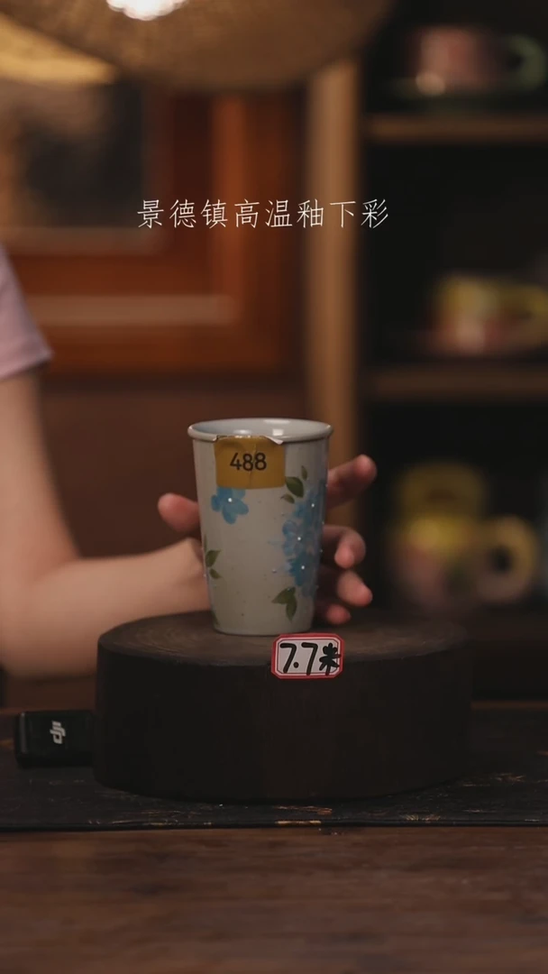 陶瓷景德镇高温釉下手绘陶瓷488